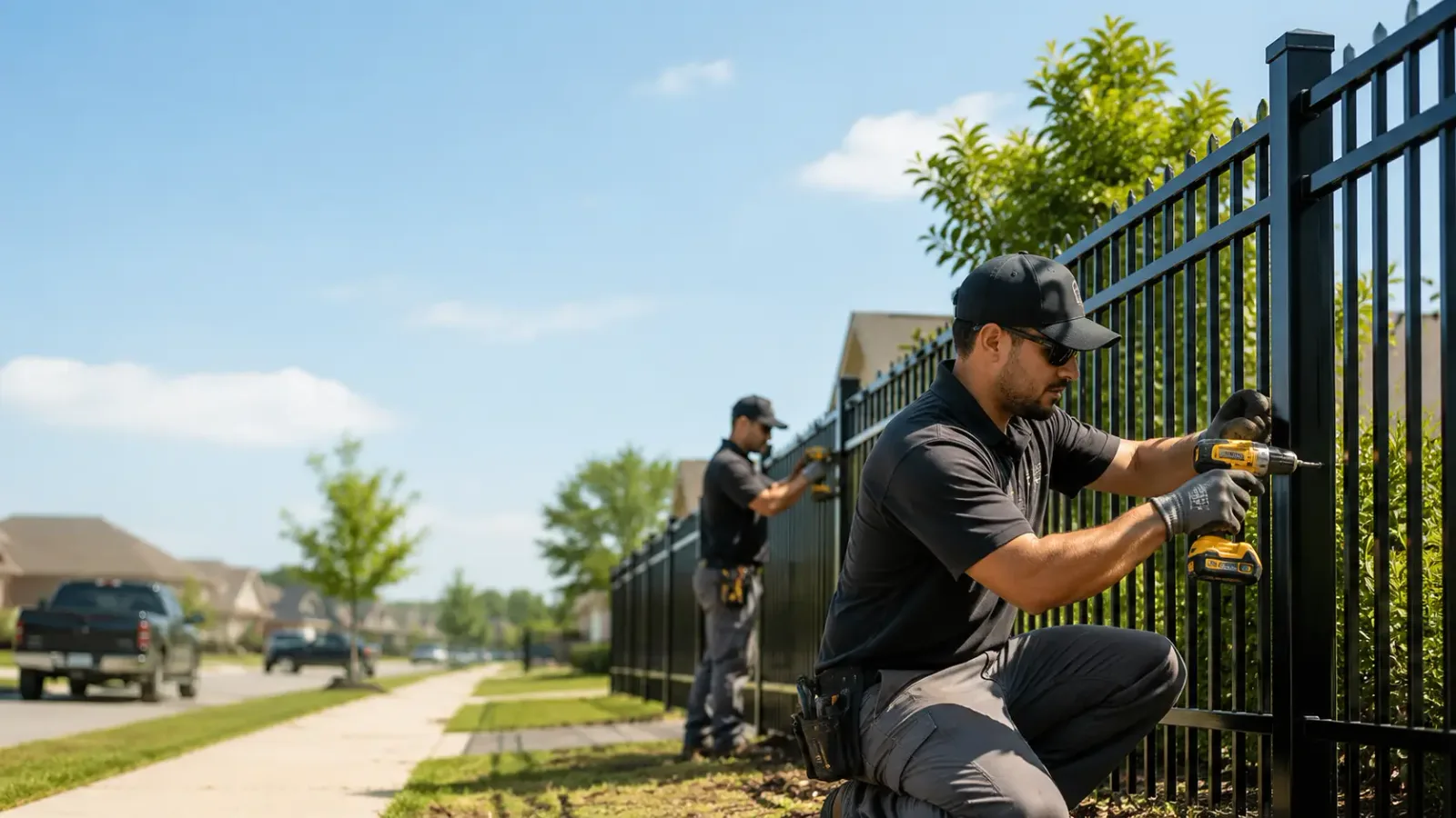 Metal Fence Installation in Manchester, IL
